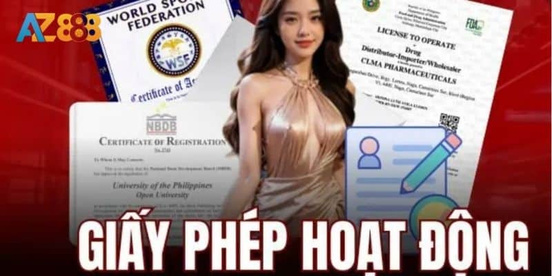 Giấy phép kinh doanh 2 Các giấy phép kinh doanh mà nhà cái sở hữu