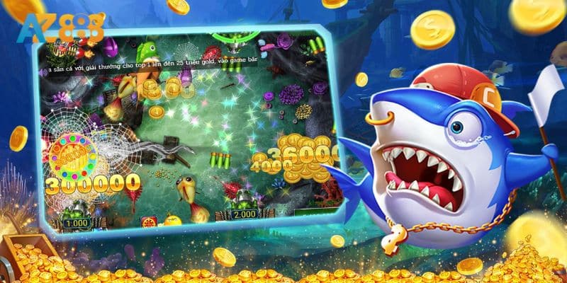 Bắn cá 1 Game bắn cá hấp dẫn game thủ không thể bỏ lỡ
