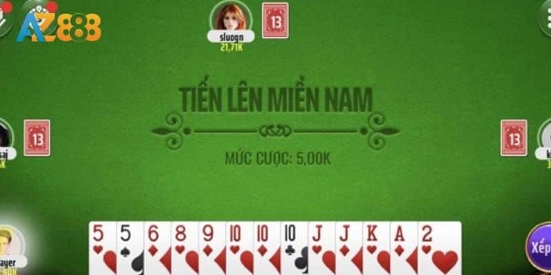 Tiến Lên Tại Az888 - Mách Cược Thủ Một Số Bí Kíp Thắng Lớn! 1 Giới thiệu về game tiến lên