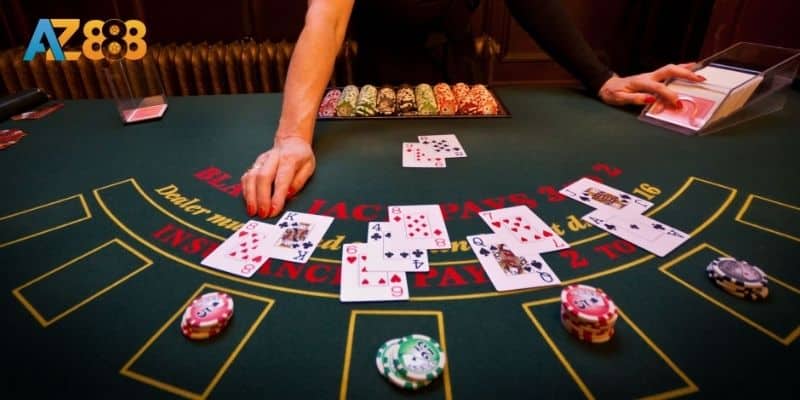 Blackjack Tại Az888 - Đổi Đời Cùng Game Bài Casino Đỉnh Cao! 3 Mẹo chơi blackjack thắng đậm